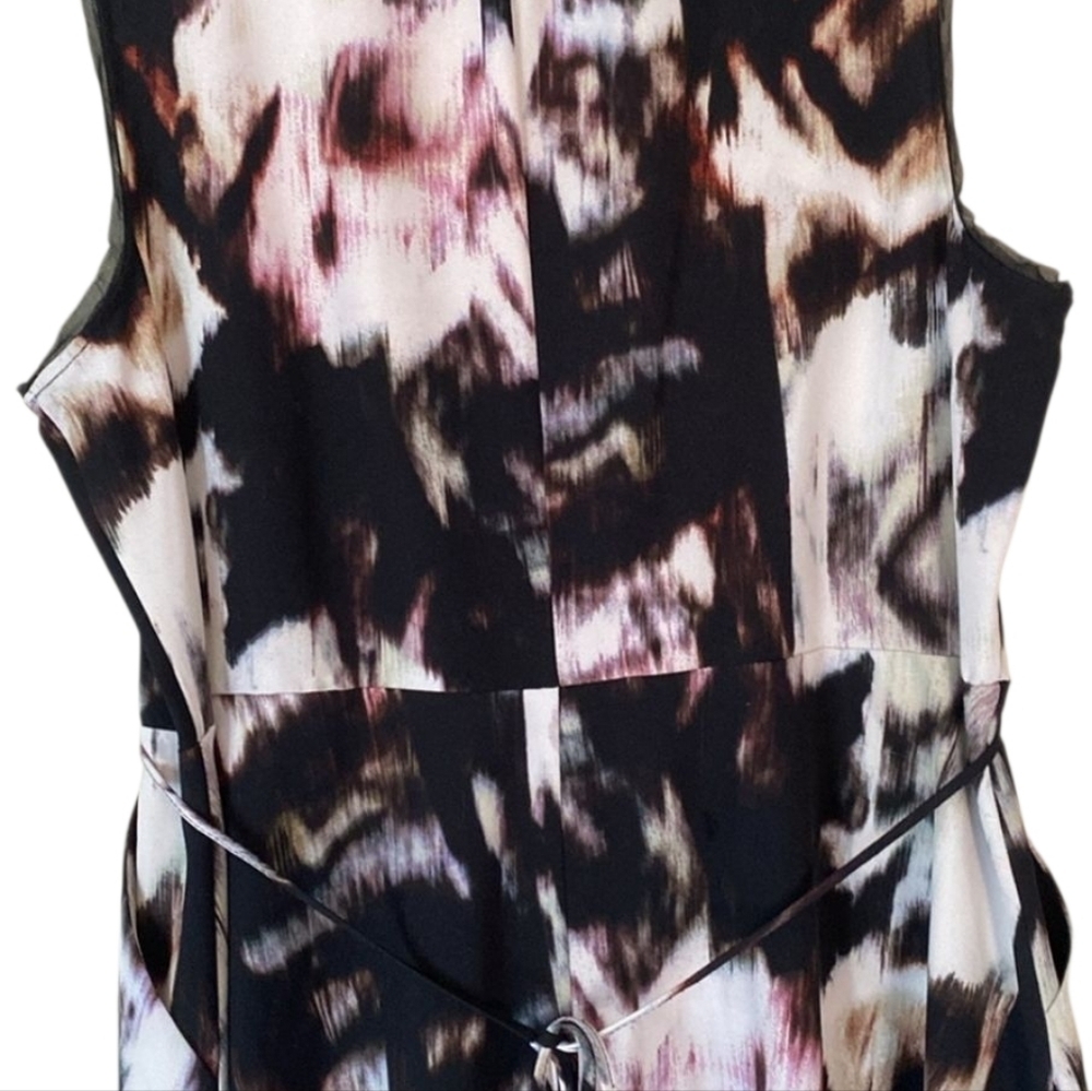 Simply Vera Vera Wang Stretch Fit & Flare Mini Dress XL Fits Like 2X - Picture 3 of 6